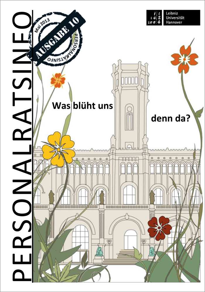 Titelbild Welfenschloss mit Blumenranken