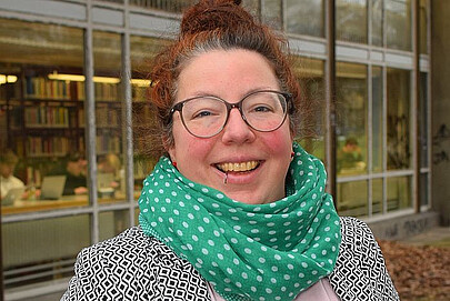 Porträtfoto von Personalratsmitglied Sarah Steiding