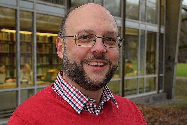 Porträtfoto von Personalratsmitglied Andree Klann